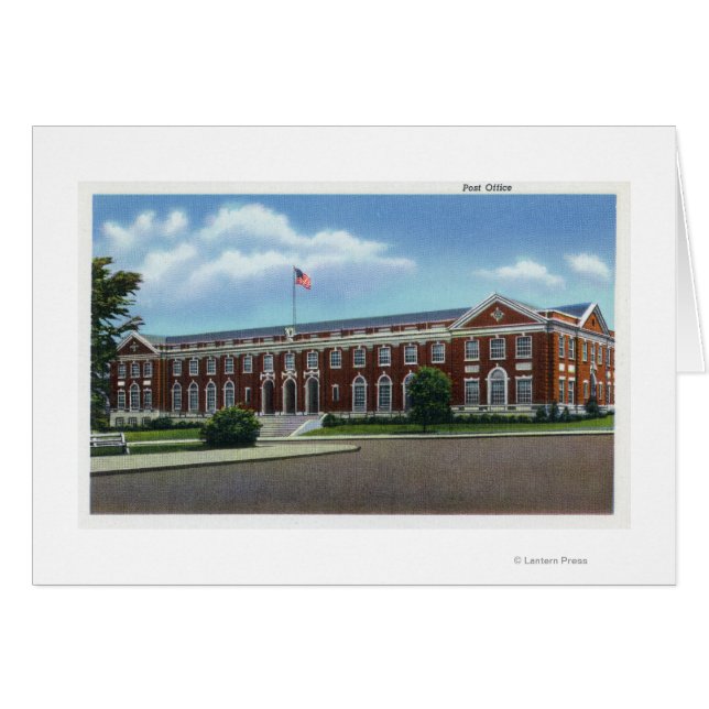 Portland, MaineExterior View of the Post (正面横)