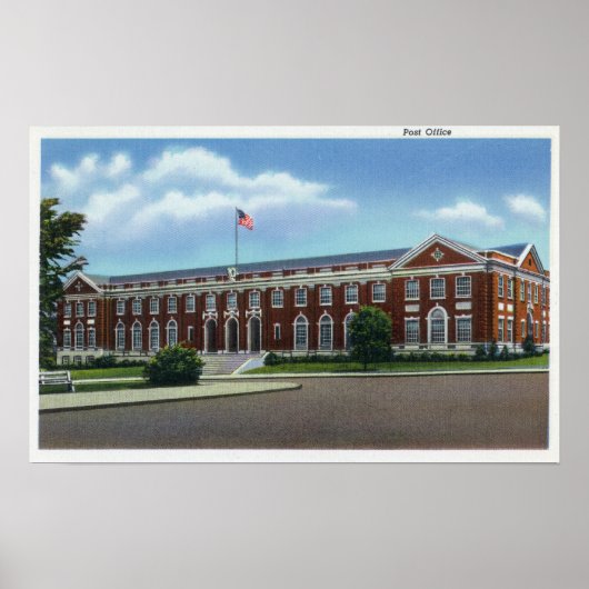 Portland, MaineExterior View of the Post ポスター (正面)