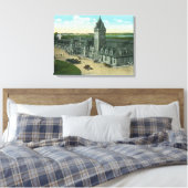 Portland, MaineExterior View of Union Station キャンバスプリント (インサイチュ (寝室))