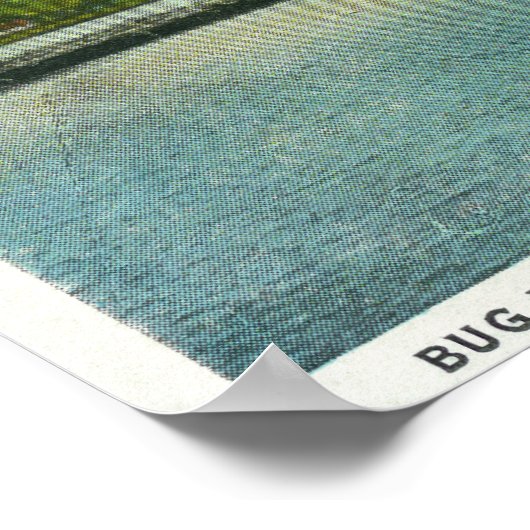 Portland, MaineView of the Bug Light house ポスター (角)