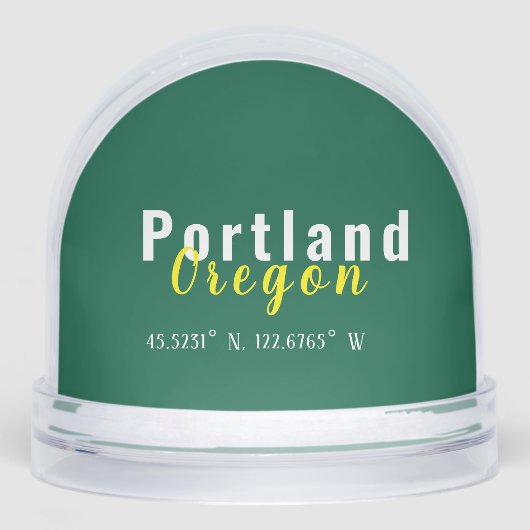 Portland Oregon Coordinates (正面)