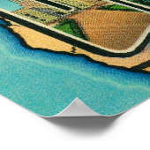 Portland, OregonLarge Letter Scenes 2 ポスター (角)