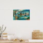 Portland, OregonLarge Letter Scenes 2 ポスター (キッチン)