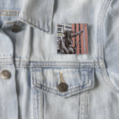 Portlandia像, オレゴン州ポートランド 缶バッジ (インサイチュ)