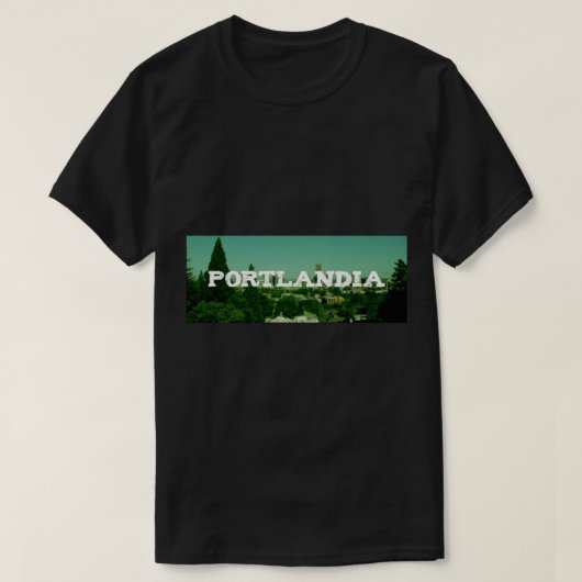 portlandia logo  Sticker Tシャツ (デザイン正面)