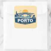 Porto Portugal Europe スクエアシール (バッグ)