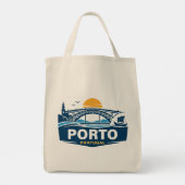 Porto Portugal Europe トートバッグ (裏面)