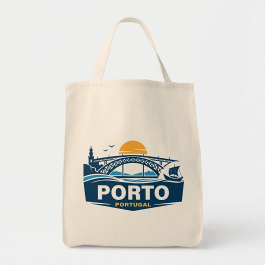 Porto Portugal Europe トートバッグ (正面)