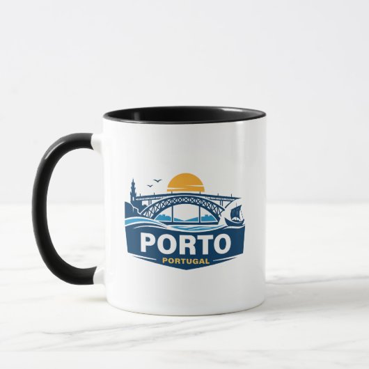 Porto Portugal Europe マグカップ (左)