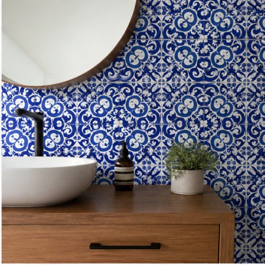 Porto Royale Blue Baroque Elegant Mediterranean  タイル