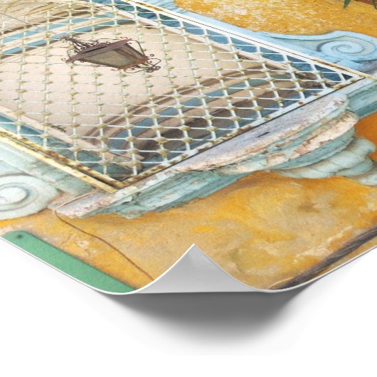 Porto Yellow Architectureの写真 ポスター (角)