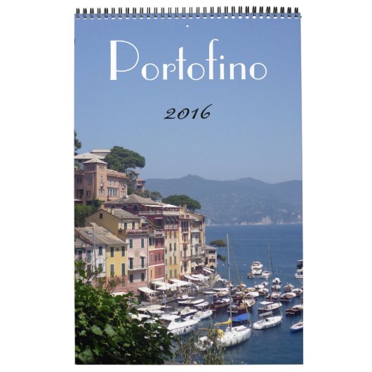 portofinoイタリア2016年 カレンダー (カバー)