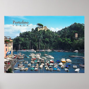 Portofinoイタリア ポスター