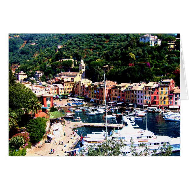 PORTOFINO、イタリア (正面横)
