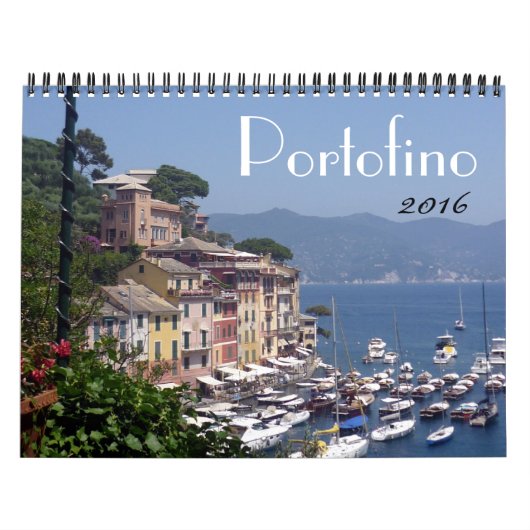 portofino 2016年 カレンダー (カバー)
