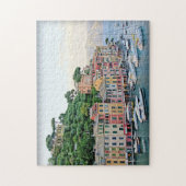 Portofino Harbor – イタリアの夏 – 11x14インチ ジグソーパズル (縦)