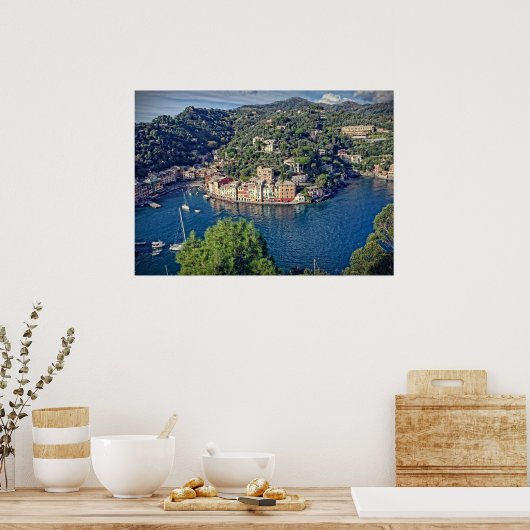 Portofino, Italia – ポスター (キッチン)