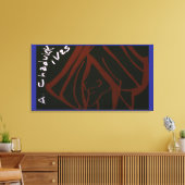 Portrait キャンバスプリント (インサイチュ (リビング))