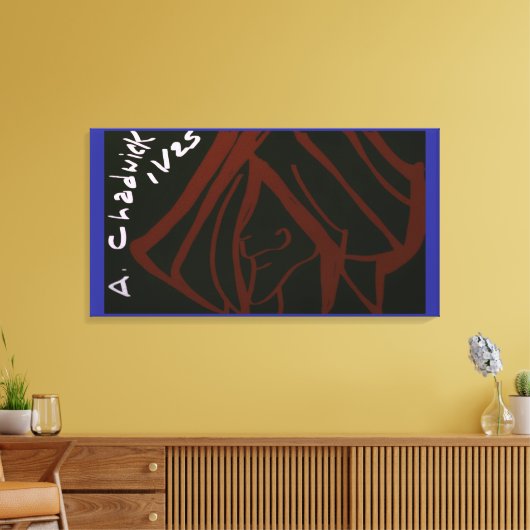 Portrait キャンバスプリント (インサイチュ (リビング))