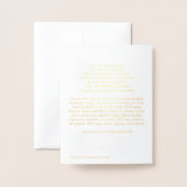 Portrait 1917年のアールヌーボーの女性 箔カード (裏面封筒付き)