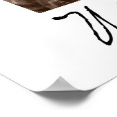 Portrait and signature of Nellie Bly ポスター (角)