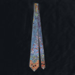 Portrait Baroness Elisabeth Bacchofen Echt, Klimt ネクタイ<br><div class="desc">Now available! Double sided printed ties! Twice as nice! Portrait Of Baroness Elizabeth Bacchofen Echt (1914) by Gustav Klimt is a vintage Victorian Era Symbolism fine art portrait painting. A woman in an elegant dress in front of a background decorated with a few Koguryo characters among other Asian figures. About...</div>