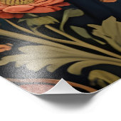 Portrait Dame au jardin moyen-âge renaissance フォトプリント (角)