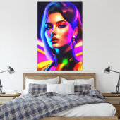 Portrait de Beauté キャンバスプリント (インサイチュ (寝室))