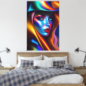 Portrait de Beauté キャンバスプリント (インサイチュ (寝室))