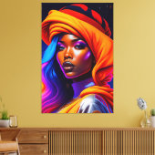 Portrait de Beauté キャンバスプリント (インサイチュ (リビング))