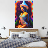 Portrait de Beauté キャンバスプリント (インサイチュ (寝室))