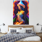 Portrait de Beauté キャンバスプリント (インサイチュ (寝室))