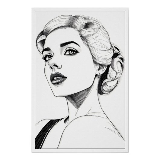 Portrait de femme ポスター (正面)