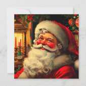 Portrait de Noël du Père Noël シーズンカード (正面)