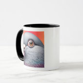Portrait de pigeon. マグカップ (正面左)