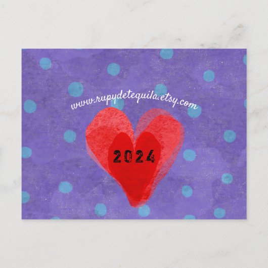 Portrait doll Very Pery 2022 Postcard ポストカード (裏面)