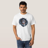 Portrait d'un singe mélancolique. tシャツ (正面フル)