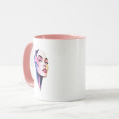 Portrait d'une femme de caractère. マグカップ (正面左)