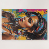 Portrait d'une femme moderne ジグソーパズル (横)