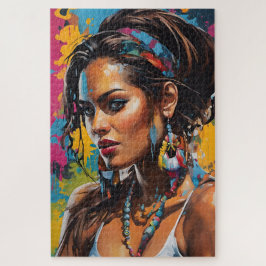 Portrait d'une femme moderne ジグソーパズル