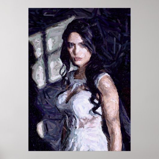 Portrait d'une mariée gothique ポスター (正面)