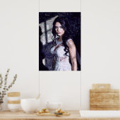 Portrait d'une mariée gothique ポスター (キッチン)