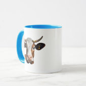 Portrait d'une tête de vache. マグカップ (正面左)