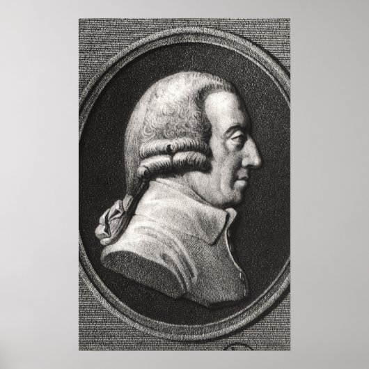 Portrait from a medallion of Adam Smith ポスター (正面)