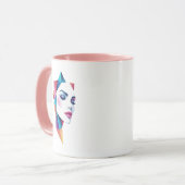Portrait futuriste d’une femme. マグカップ (正面左)
