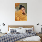 Portrait Geji GaiGai Chinese Dance キャンバスプリント (インサイチュ (寝室))