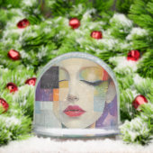 Portrait in Color Block Surrealism  (クリスマス)