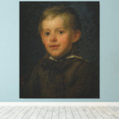 Portrait of a Boy キャンバスプリント (インサイチュ (ウッドフロア))