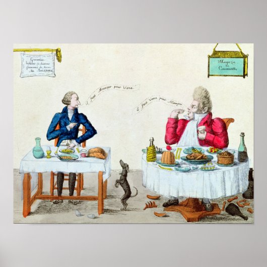 Portrait of a Glutton ポスター (正面)