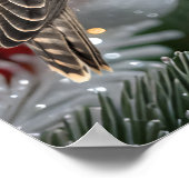 Portrait Of A Hunting Falcon Real Photo ポスター (角)